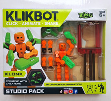 Stikbot Klikbot Studio Stop Motion Animation Action Pack Klonk Figure