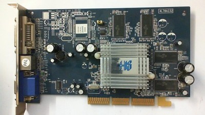 HIS Radeon 9250 - 256MB DDR - 128-bit - AGP - Retro Grafikkarte