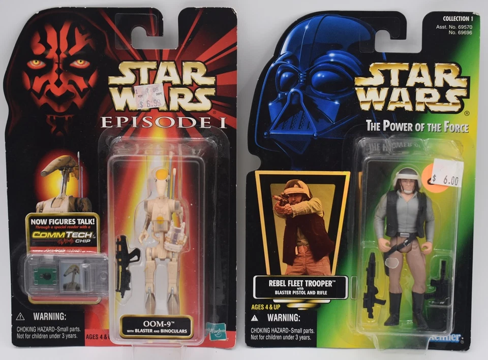 Star Wars Poder de la Fuerza Episodio 1 Figuras de Acción Lote de 4 Precintadas Foto 3 de 4