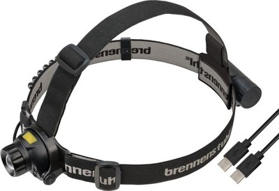 Brennenstuhl 1177310010  LuxPremium LED Akku Sensor Kopflampe SL 401 AF 400lm