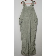 Carhartt Brewster Railroad Stripe Bib Overalls women's size XXL 20 Workwear New