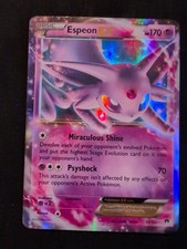 Espeon EX 52/122 XY Breakpoint Ultra Rare Card Near Mint Condition