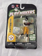 Officially Licensed NFL Playmakers Steelers Mike Wallace Action Figure