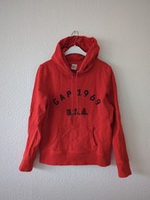 Gap Herren Pullover Hoodie orange/rot Größe L