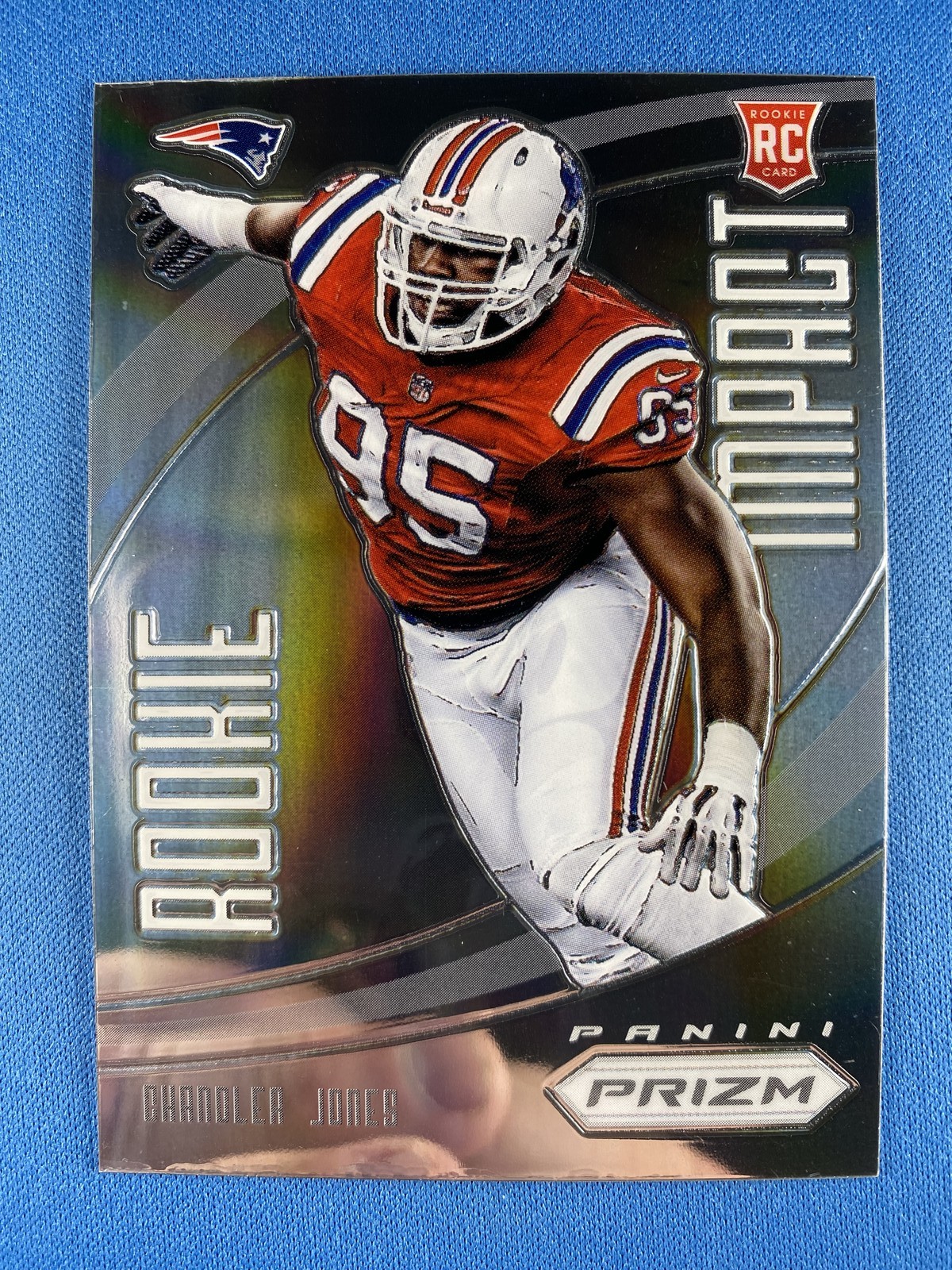 Chandler Jones 2012 Panini Prizm #14 Prizms RC New England Patriots