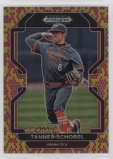 2022 Panini Prizm Draft Picks Snakeskin Prizm 15/25 Tanner Schobel #PDP68 nd3