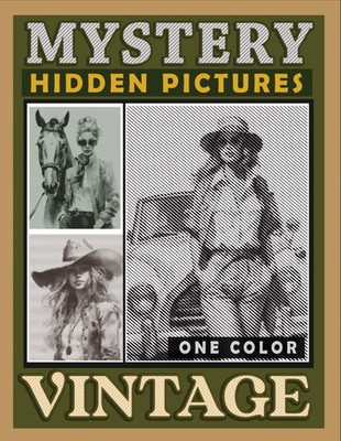 Mystery Dots Lines Spirals Hidden Pictures Vintage: Nostalgize Timeless Beauty w