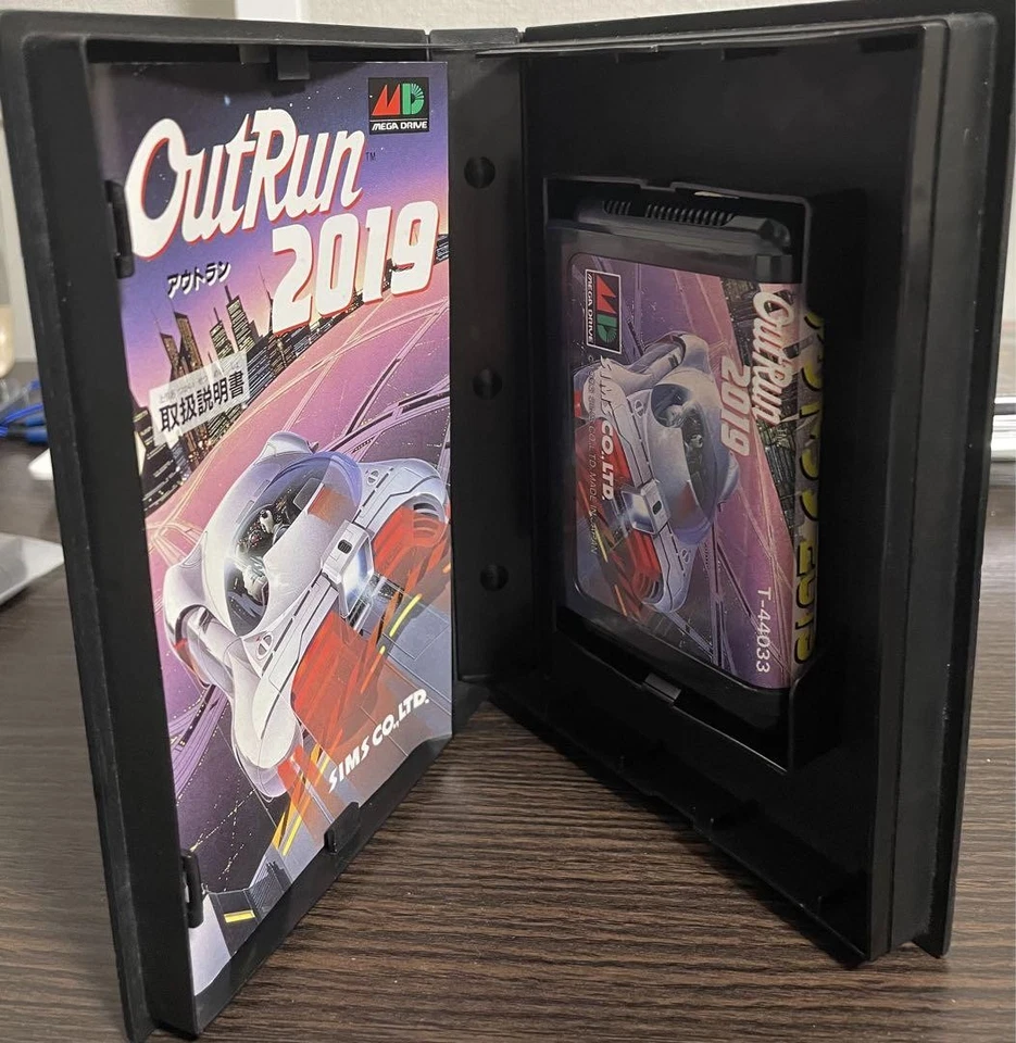 Out Run 2019 Mega Drive Video Game Software Japan Import - Image 4 of 4