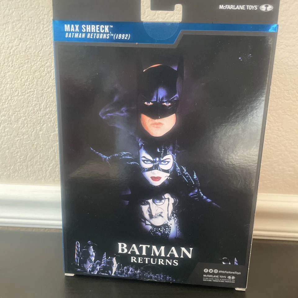 Figura Mcfarlane DC Multiverse Batman Returns MAX SHRECK (Rojo Platino) CHASE Foto 4 de 4