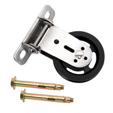 Gym Pulley Blocks,3.46In/90Mm Wall Mount Fixe...
