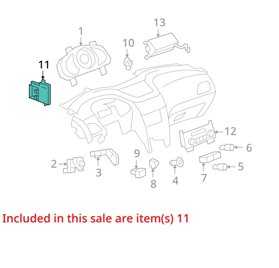 Unidad de módulo de control de carrocería Chevrolet Malibu 2008-2011 BCM OEM LKQ Foto 4 de 4