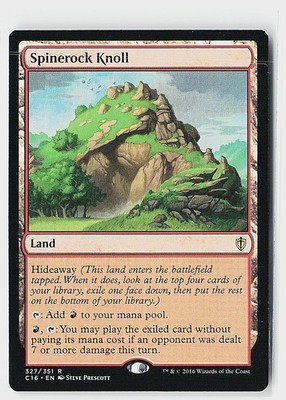 Spinerock Knoll R Commander 2016 327 NM