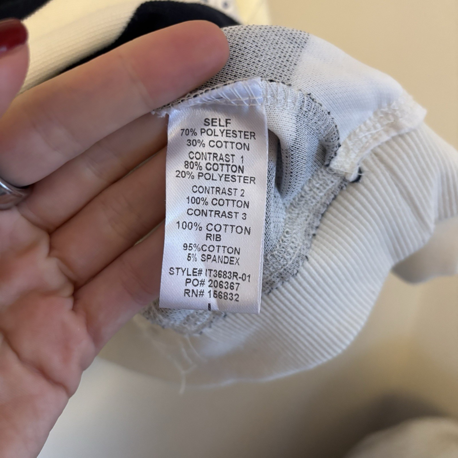 Bibi Patchwork Oversized Sweatshirt Doleman Sleev… - image 4