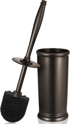 Toilet Bowl Brush Holder Set Bathroom Deep Cleaning Toilet Scrubber Rim Cleaner