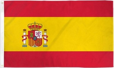 Spain Flag 3x5ft House Flag Spanish Flag 100D SPUN POLYESTER BANNER