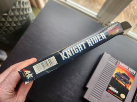 Knight Rider -  (Nintendo NES Video Game, 1989) - Complete In Box CIB Tested