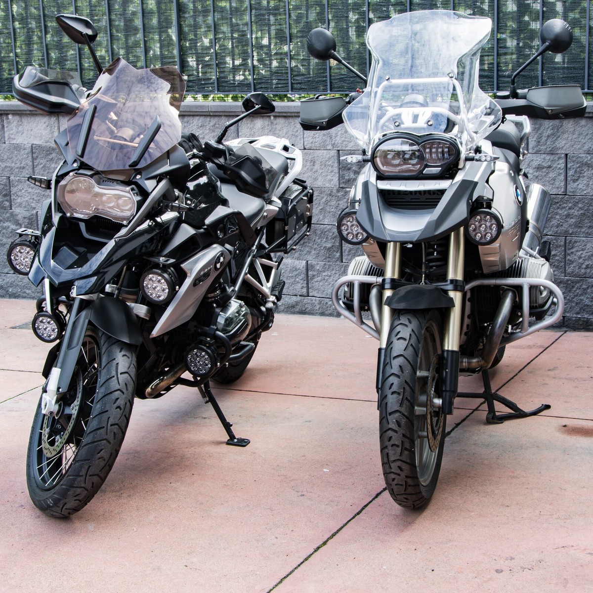 FARETTI LED 120W BMW GS 1200 R 2004-2013 KIT Monoalbero Bialbero