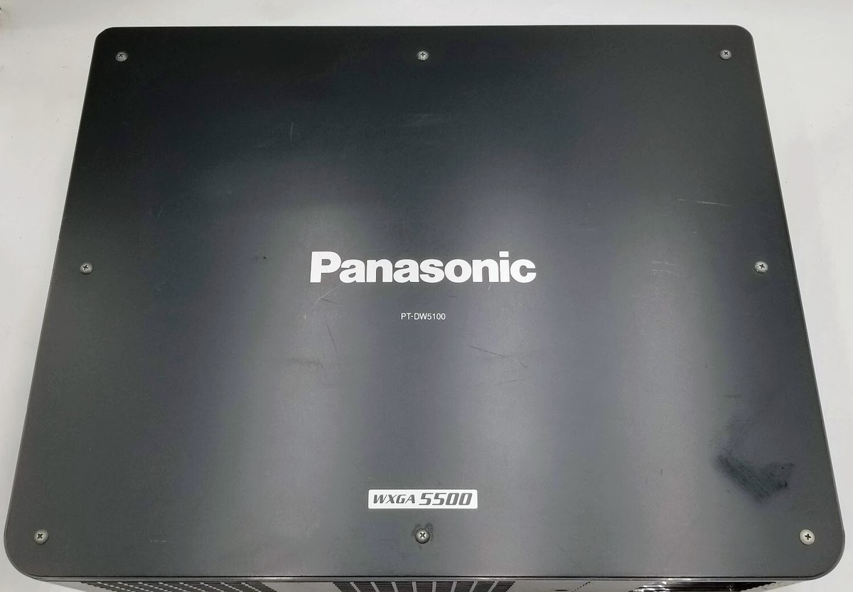 Panasonic PT-DW5100, DW5100U HD Projector 5500 LUMENS *Lamp hours Panasonic PT-DW5100, DW5100U HD Projector 5500 LUMENS *Lamp hours