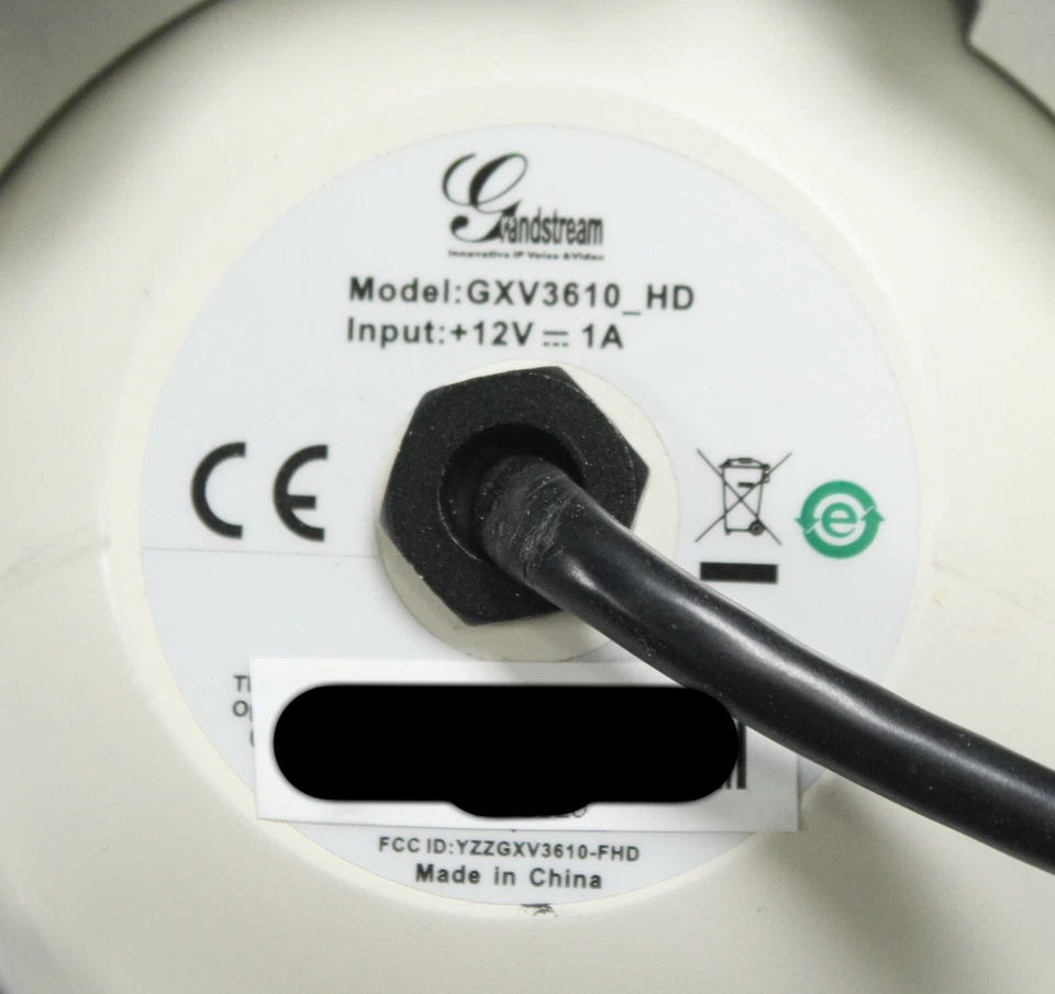 Камера Grandstream GXV3610_HD внутренняя/наружная и дневная/ночная - Изображение 4 из 4