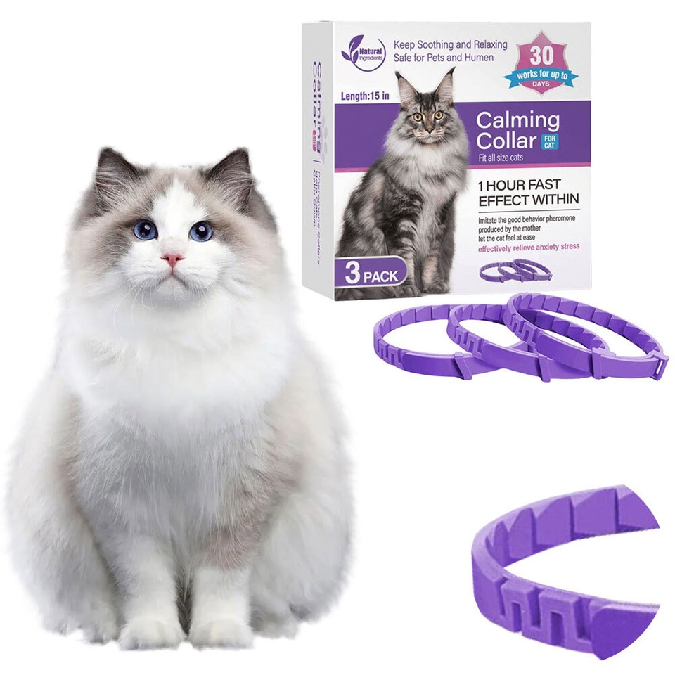 it 3/4 Pack Pheromone Collar Natural Calm Relax Soothing Collars for