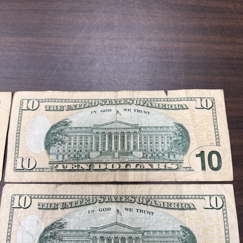 Lot 7 Star Notes Ten Dollar Bills ($70) U.S. Money 2009 2013 2017 & 2017A - Picture 16 of 21