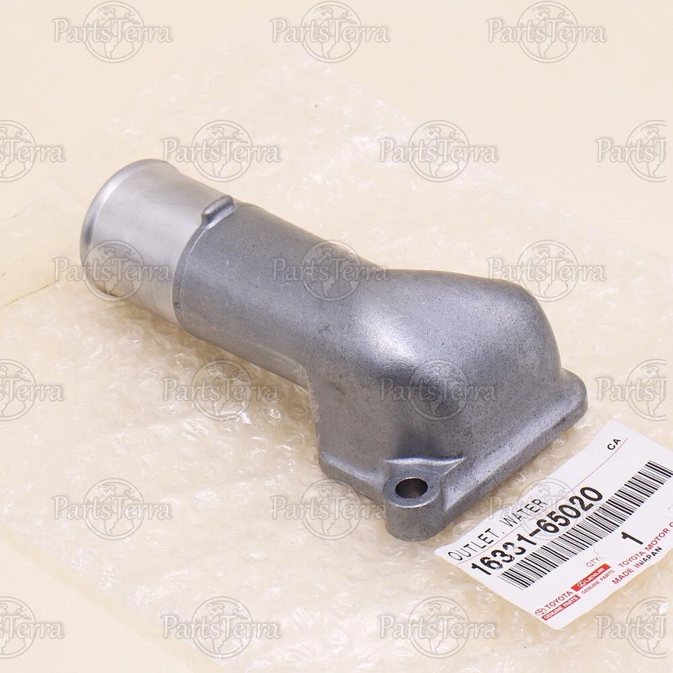 Genuine OEM Toyota T100 4RUNNER 16331-65020 Water Outlet Engine Radiator Cooling Foto 3 de 4