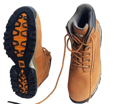 JCB WORKMAX/H Workmax Honey Nubuck Safety Boot S1P SRA Size UK 12 USA 13 EU  46 UK