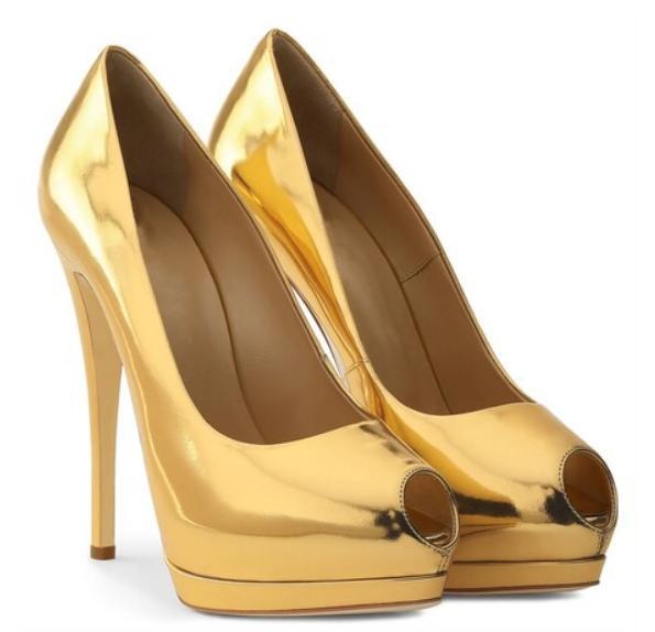 PANTOFOLA D’ORO Scarpe donna plateau punta aperta stiletto scarpe festa sandalo tacco alto moda décolleté