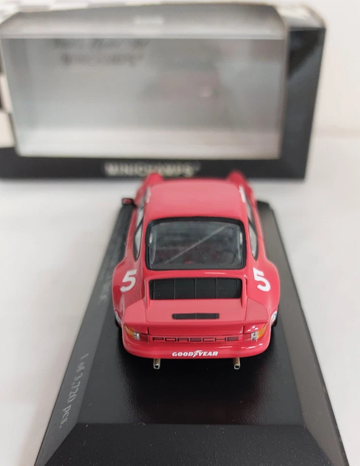 Porsche 911 Carrea RSR 2.8 1973 1/43 Minichamps Scatola vetrina - Immagine 4 di 4