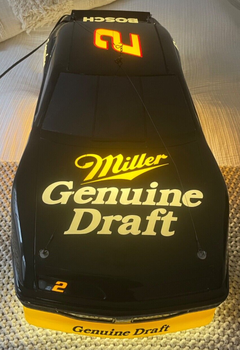 VINTAGE 1994 MILLER BEER LIGHT RUSTY WALLACE NASCAR MIDNIGHT