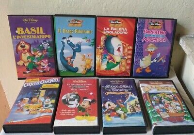 Lotto Vhs Cartoni Animati Walt Disney Ebay