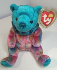 TY Beanie Baby - DECEMBER the Birthday Bear 