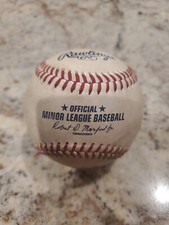 PEDRO RAMIREZ CUBS ACL MILB HOME RUN GAME USED BASEBALL BALL 8/08/22 PROOF 