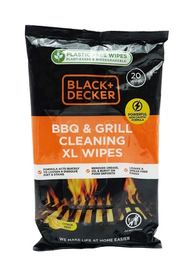 Air Fryer Cleaning Wipes x20 XL Heavy Duty Hob Grill Oven Tray Cooker BBQ wipes - Image 3 of 4