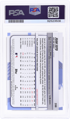2024 Topps Big League Juan Soto #288 PSA 10 | eBay