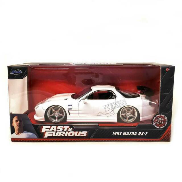 Jada Toys Fast & Furious Mazda RX-7 1:24 Diecast Model Car
