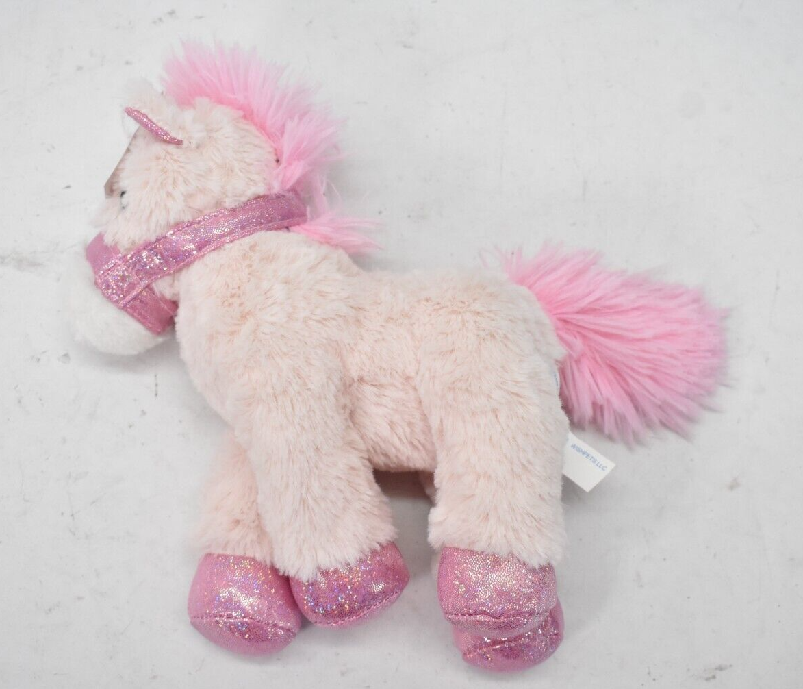 WishPets Mackinac Pink Pony Candy Horse Rose Stuffed Animal Plush