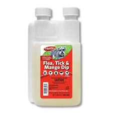 Flea Tick & Mange Pet Dip 16oz- Pet Flea Treatment