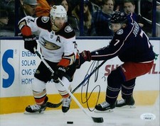 Andrew Cogliano Anaheim Ducks Signed 8x10 Matte Photo JSA Authenticated