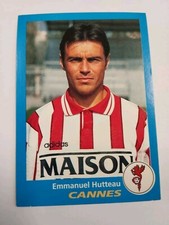 Autocollant Panini Album Foot 96 Numéro 74 Emmanuel Hutteau Club Cannes