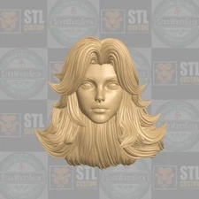 Susan Storm Marvel Rivals v1 custom head for Marvel Legends & other figures