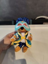 Winnie The Pooh Carnival Masquerade Costume Blue Mask Disney Store Plush 8" Toy