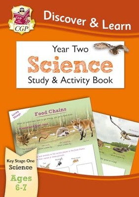 KS1 Entdecken & Lernen: Wissenschaft - Studien- & Aktivitätsbuch, Jahr 2 von CGP Bücher NEU