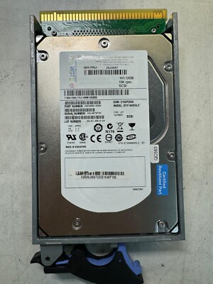 IBM 39J3697 141.12GB 15K RPM Ultra 320 SCSI 3.5'' HDD