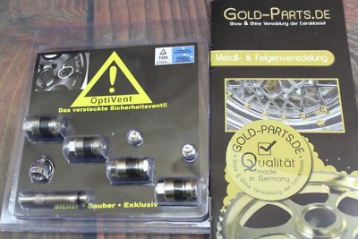 Versteckte Ventile 8,3mm 8,3 mm Ventil OptiVent BBS OZ RH Artec TÜV unsichtbar