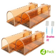 2/4pack Humane Mouse Traps Live Catch and Release Best Selling Mousetrap Outdoor