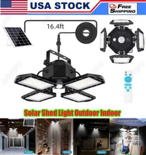 168LED Solar Pendant Light Outdoor Indoor Solar Powered Motion Sensor Shed Light