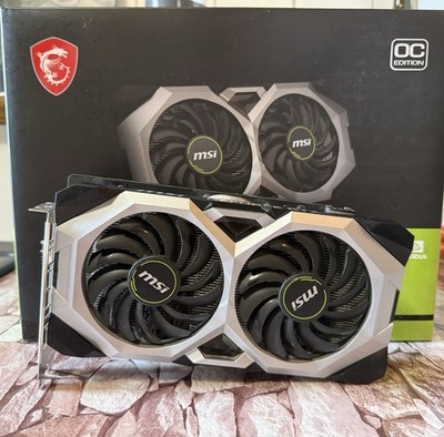 MSI NVIDIA GeForce RTX 2060 Ventus GP OC 6GB GDDR6 Ray Tracing HDMI/DP