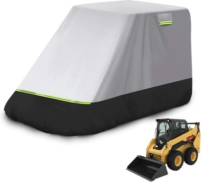 Cabbed Skid Steer Cover Compatible with Most Skid Steer John Deere, Caterpillar,