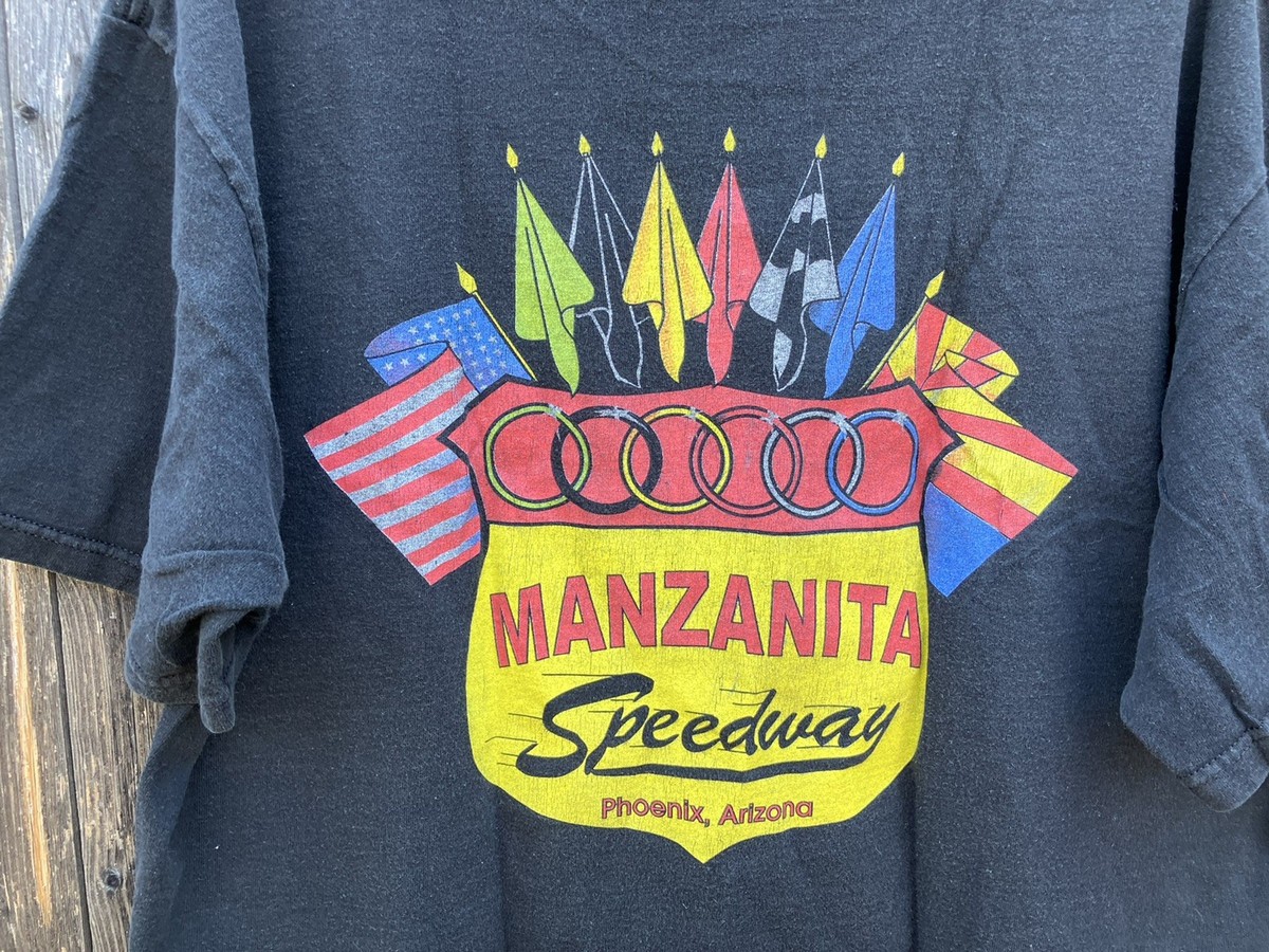Vintage Manzanita Speedway Shirt Phoenix Arizona Racing Mens XL View 3